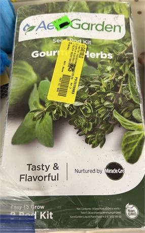 AeroGarden Seed Pod Kit Gourmet Herb Kit