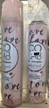 Lot of (2) Pure Love Colab Dry Shampoo
