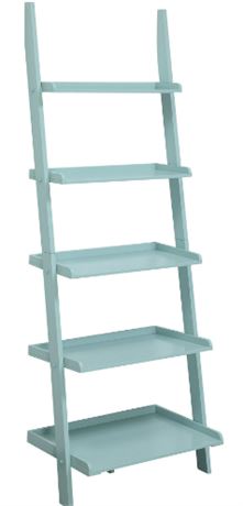 American Heritage Bookcase Ladder, Aqua