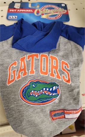 Florida gators small pet shirt