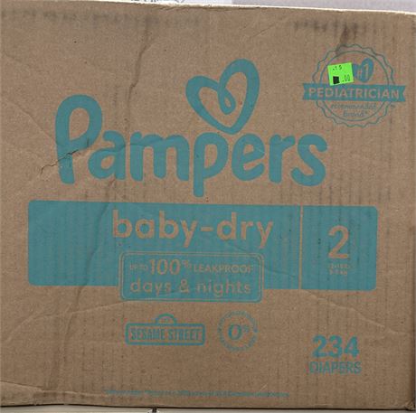 Pampers baby dry Size 2