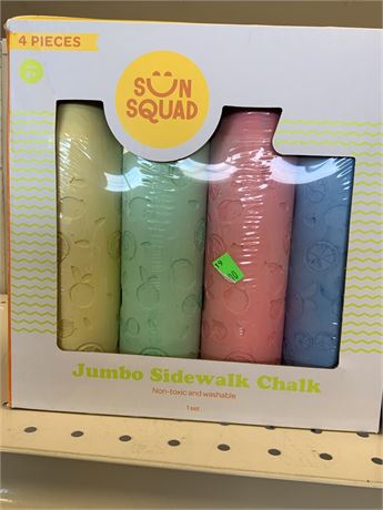 Sun Squad Jumbo Sidewalk Chalk