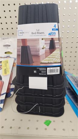 Set of 4 bed risers