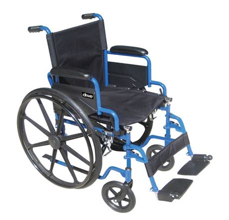 Drive Blue Streak 18" Seat Wheel Chair