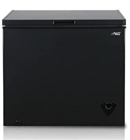 Artic King 7 cu ft Chest Freezer, Black **HAS SOME DINGS