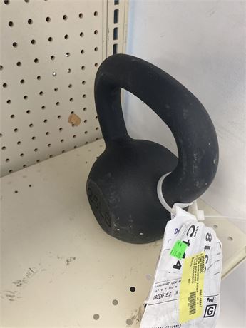 25 lb Cast iron kettlebell