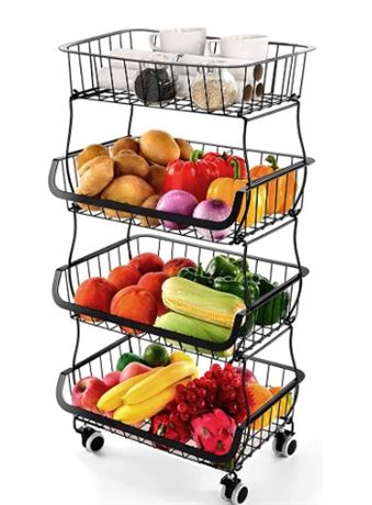 4 tier Fruit Basket