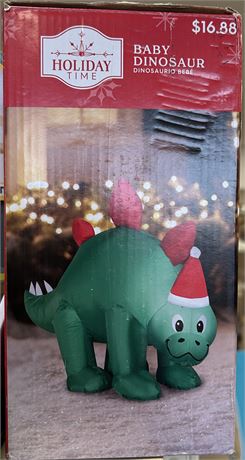 Holiday Time Inflatable Baby Dinosaur