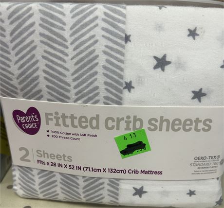 Parent's Choice Fitted Crib Sheets