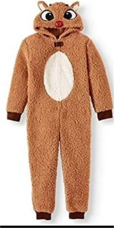 Rudolph Christmas Toddler Matching Family Pajamas Union Suit, 2T-5T