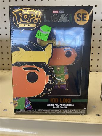 Pop Pin Kid Loki