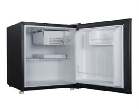Galanz 1.7 cu ft Mini fridge, black