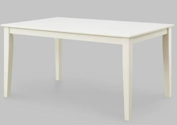 bankston dining white table desk comfortable kitchen multipurpose room