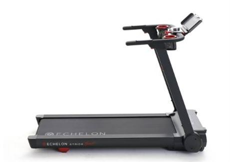 Echelon Stride Sport Auto-Fold Compact Treadmill with 12 Levels of Incline + 30-