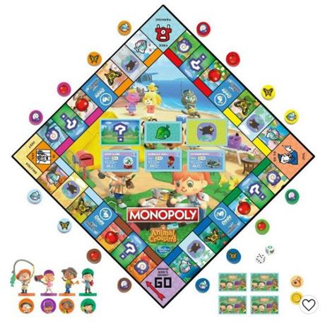 Monopoly Animal Crossings Game