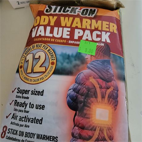 Stick On Body Warmer Value Pack