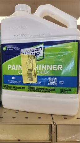 One gallon Kleen Strip paint thinner