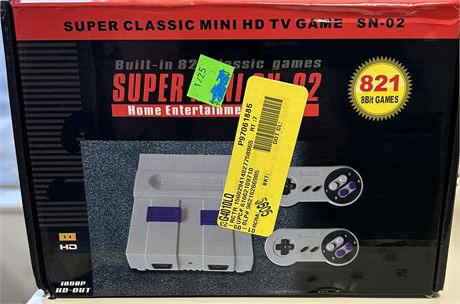 Super Nintendo Classic Mini HD TV Game