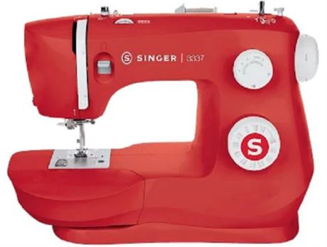 Singer 3337 Sewing Machine, Red