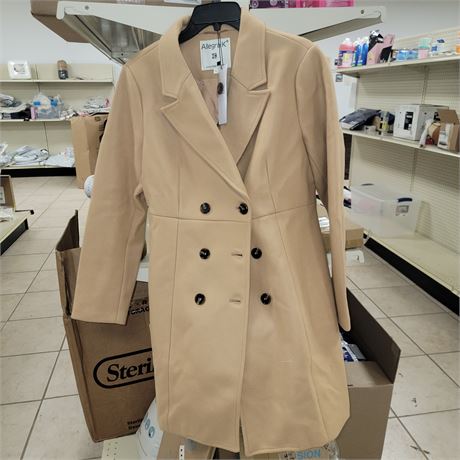 Allegra K Womens Coat, Size Large