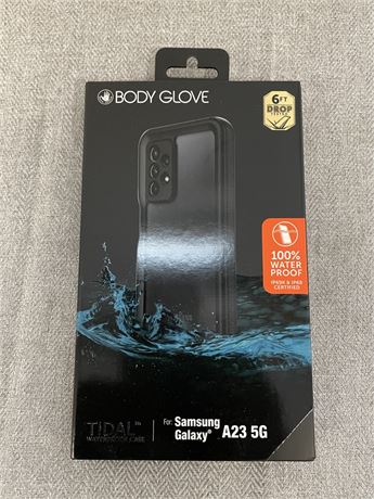 Samsung Galaxy Body Glove Waterproof Phone Case- Clear/Black