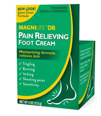 MagniLife DB Pain Relieving Foot Cream