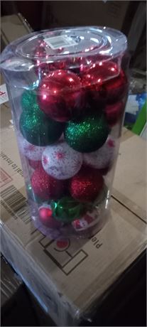 Case of 29 Christmas Ornaments
