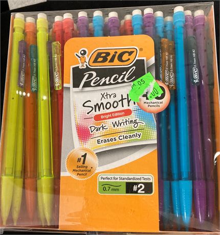 Bic Pencil Xtra Smooth Mechanical Pencils, 40 pack