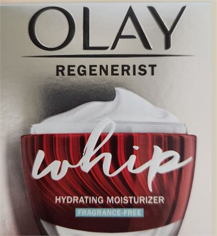 Olay Regenerist Whip Fragrance Free Face Moisturizer - 1.7oz