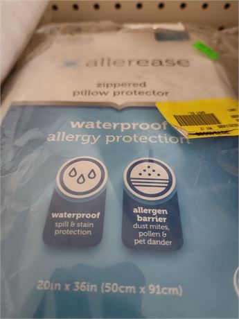 Allerease Zippered Pillow protector,KING