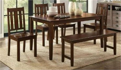 Better homes and Gardens Bankston 6 place setting Dining Table, Moucha