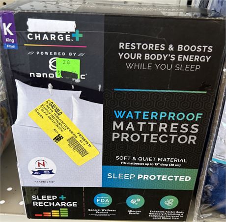 Charge+ Waterprooif Protector, King