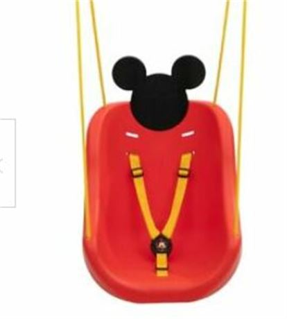 Disney Mickey Mouse 2-in-1 Kids Outdoor Swing by Delta Children For Babies and T