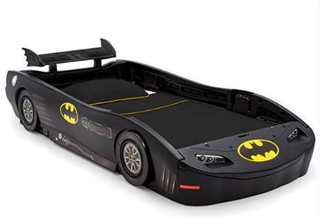 DC Comics Batman Batmobile Car Twin Bed by Delta Children