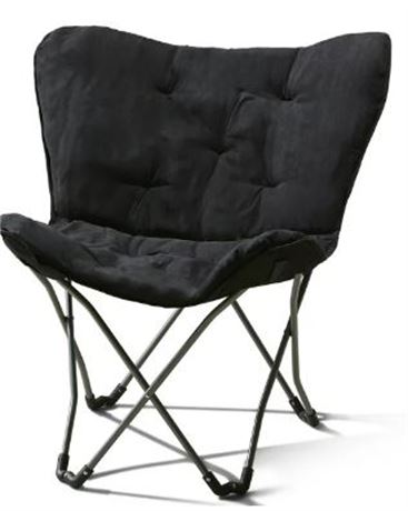 Mainstays Butterfly chair, black