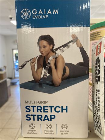 Gaiam Evolve Multi-Grip Stretch Strap