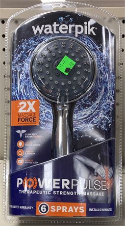 Waterpik Powerpulse Therapeutic Shower Sprayer with hose,