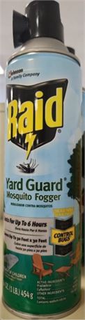 Raid Yard Guard Mosquito Fogger, last 6 hours