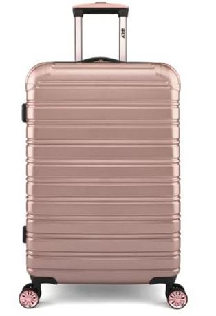 iFly 24 inch Hardside Spinner suitcase, rose gold