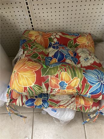 Lot of (TWO) Outdoor seat cushions