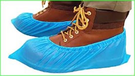 Disposable Shoe Covers Disposable Waterproof Slip Resistant Shoe Covers 100 Pack