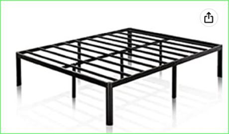 Zinus 14" metal platform bed, queen