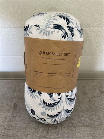 4pc Queen Sheet Set