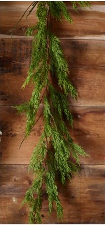 Lot of (2) Holiday Time 6 foot Garland