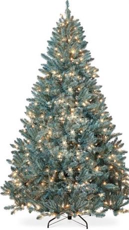 Best Choice Products 6 foot pre-lit incandescent Spruce  Christmas Tree, 250 lig