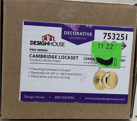 Cambridge Lockset