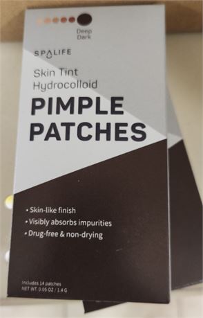 Lot of (2)  Spa life pimple patches, deep dark