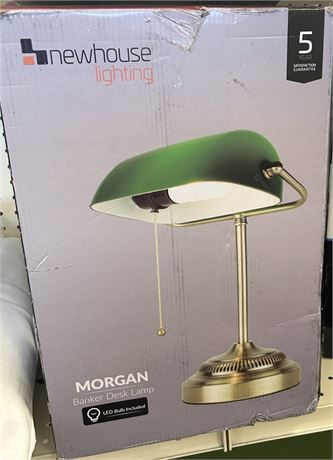 Newhouse Lighting Morgan Bankers Desk Lamp