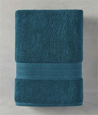Better Homes and Gardens Signature Soft Bath Towels, Teal, TWO PACK