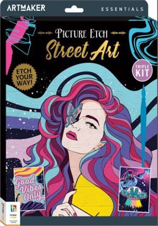 Picture Etch Street Art Coloring book